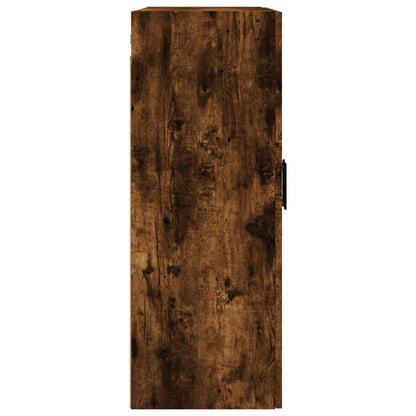 Hangkast 69,5X34X90 Cm Kleurig Gerookt eiken