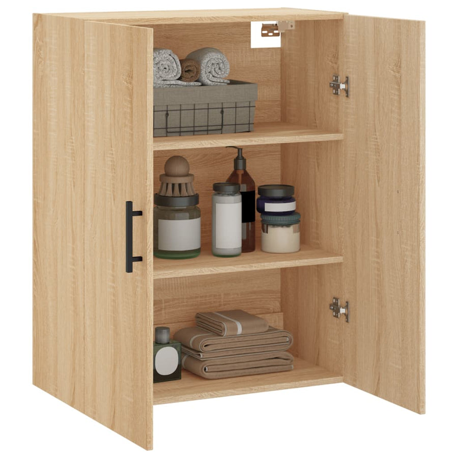 Hangkast 69,5X34X90 Cm Kleurig Sonoma eiken