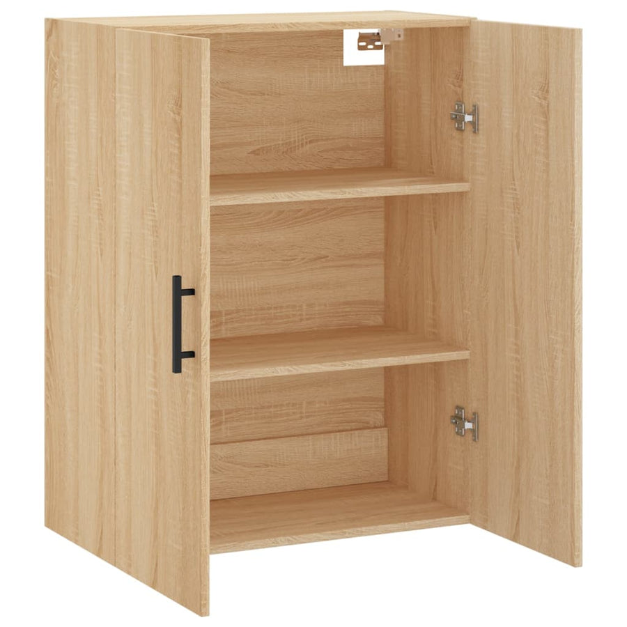 Hangkast 69,5X34X90 Cm Kleurig Sonoma eiken