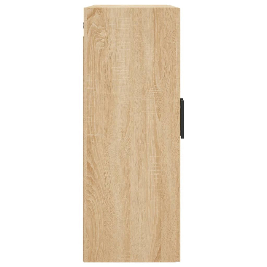 Hangkast 69,5X34X90 Cm Kleurig Sonoma eiken
