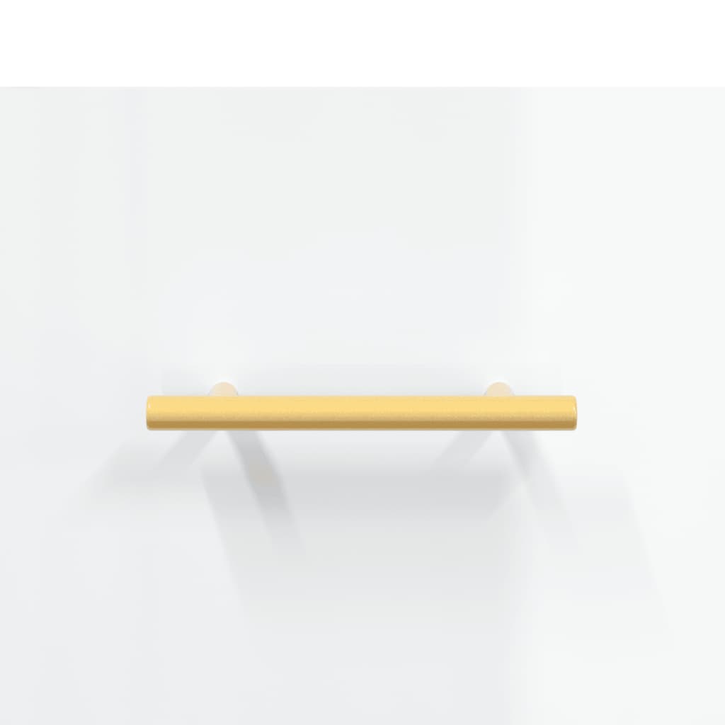 Tv-Meubel 02X36X50 Cm Bewerkt Hout Hoogglans wit