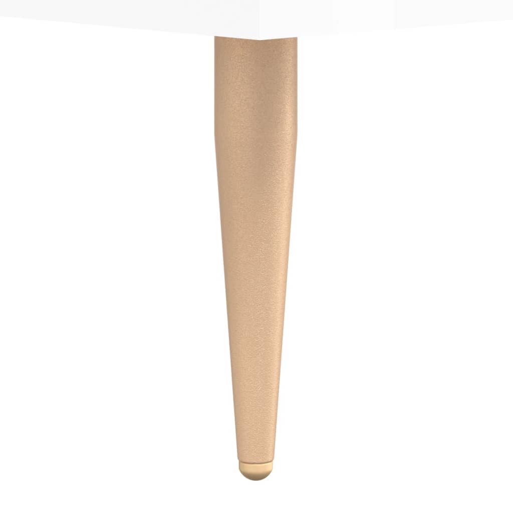 Tv-Meubel 02X36X50 Cm Bewerkt Hout Hoogglans wit