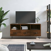 Tv-meubel 102x36x50 cm bewerkt hout bruin
