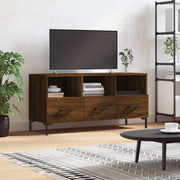 Tv-meubel 102x36x50 cm bewerkt hout bruin