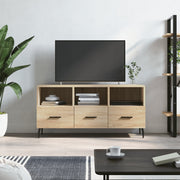 Tv-meubel 102x36x50 cm bewerkt hout sonoma eiken