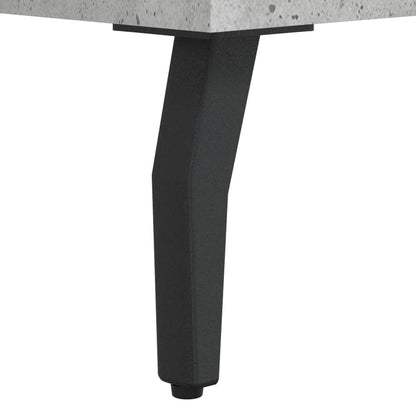 Tv-Meubel 02X36X50 Cm Bewerkt Hout Betongrijs