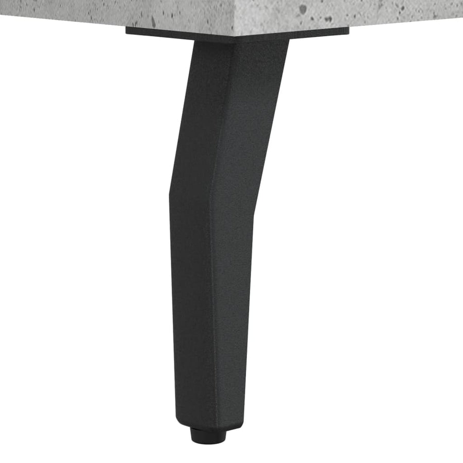Tv-Meubel 02X36X50 Cm Bewerkt Hout Betongrijs
