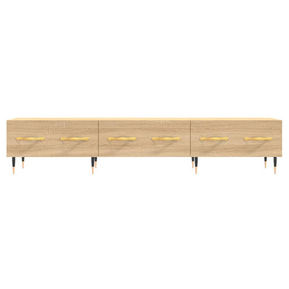 Tv-Meubel 50X36X30 Cm Bewerkt Hout Kleurig Sonoma eiken