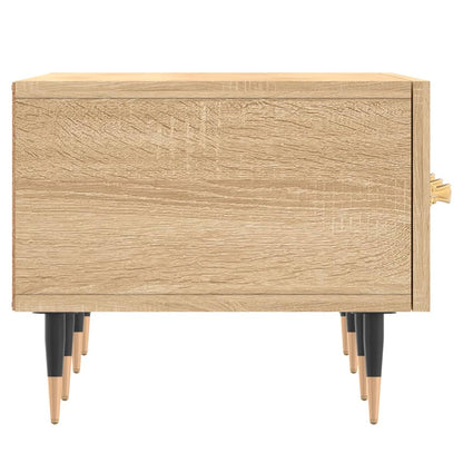 Tv-Meubel 50X36X30 Cm Bewerkt Hout Kleurig Sonoma eiken