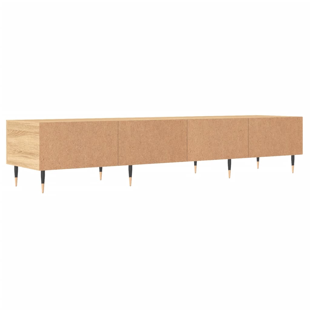 Tv-Meubel 50X36X30 Cm Bewerkt Hout Kleurig Sonoma eiken