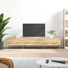 TV cabinet 150x36x30 cm engineered wood Sonoma oak