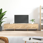 Tv-meubel 150x36x30 cm bewerkt hout sonoma eiken