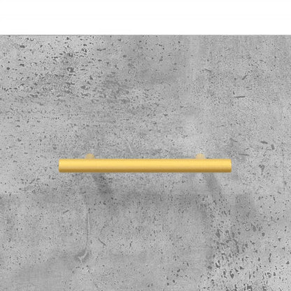 Tv-Meubel 150X36X30 Cm Bewerkt Hout Betongrijs
