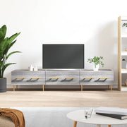 Tv-meubel 150x36x30 cm grijs sonoma eiken