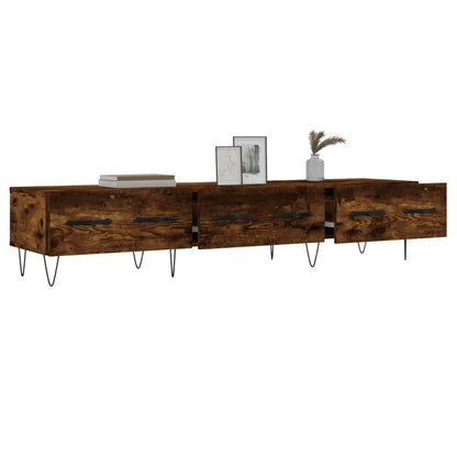 Tv-Meubel 150X36X30 Cm Bewerkt Hout Kleurig Gerookt eiken