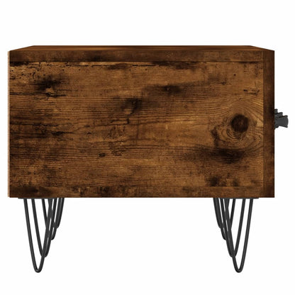 Tv-Meubel 150X36X30 Cm Bewerkt Hout Kleurig Gerookt eiken
