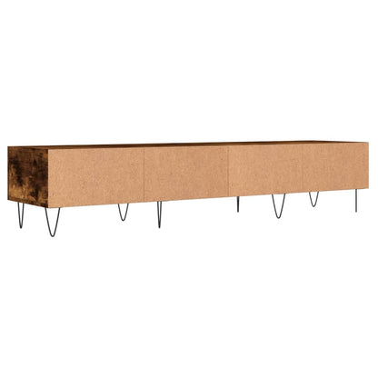 Tv-Meubel 150X36X30 Cm Bewerkt Hout Kleurig Gerookt eiken