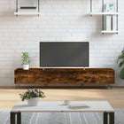 TV Cabinet 150x36x30 cm Engineered Wood Smoked Oak