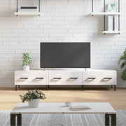 Tv-meubel 150x36x30 cm hoogglans wit