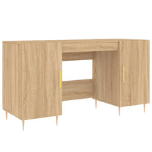 Bureau 140X50X75 Cm Bewerkt Hout Sonoma Eikenkleurig