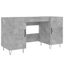 Bureau 140X50X75 Cm Bewerkt Hout Betongrijs
