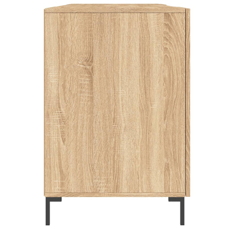 Bureau 140X50X75 Cm Bewerkt Hout Sonoma Eikenkleurig