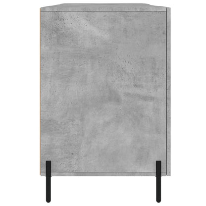Bureau 140X50X75 Cm Bewerkt Hout Betongrijs