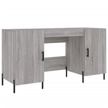 Bureau 140X50X75 Cm Bewerkt Hout Grijs Sonoma Eikenkleurig