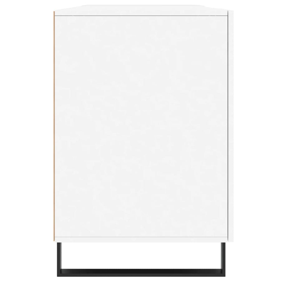 Bureau 140X50X75 Cm Bewerkt Hout Wit