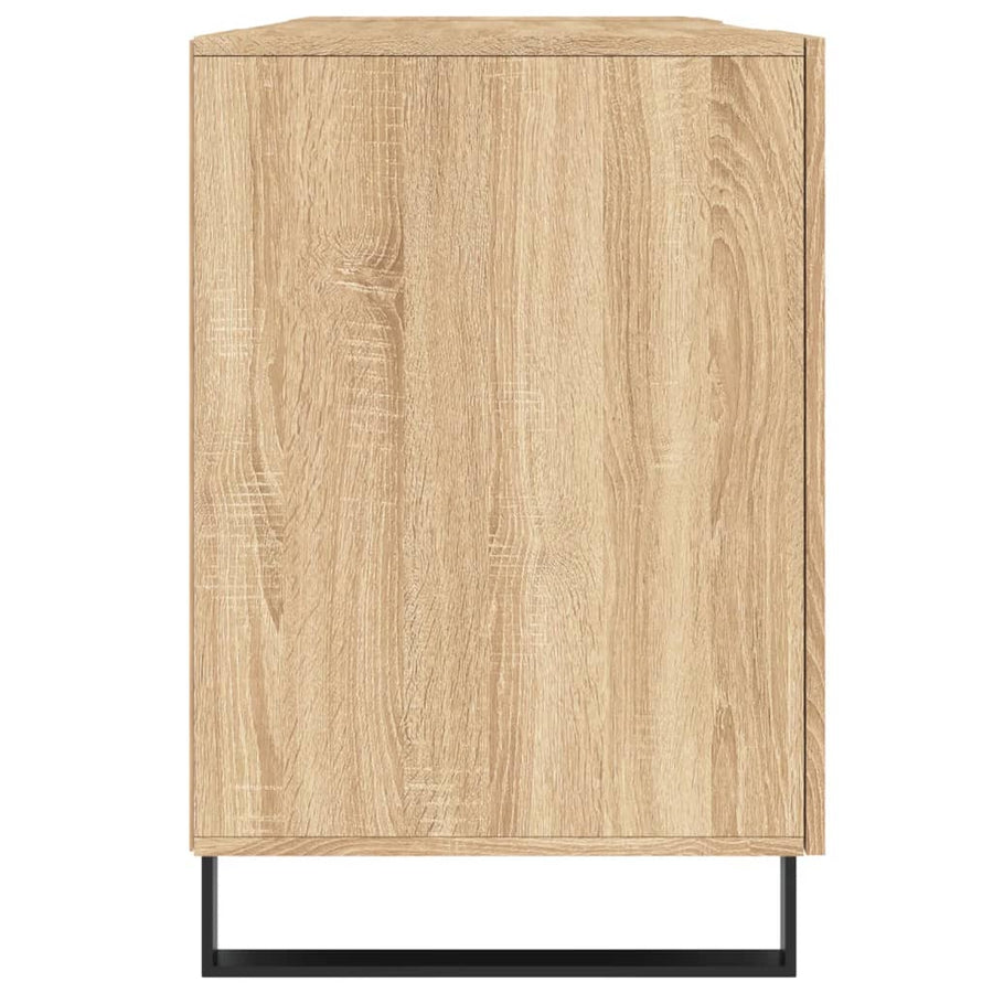 Bureau 140X50X75 Cm Bewerkt Hout Kleurig Sonoma eiken
