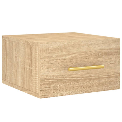 Nachtkastjes Wandgemonteerd 35X35X0 Cm Kleur 1 2 Sonoma eiken