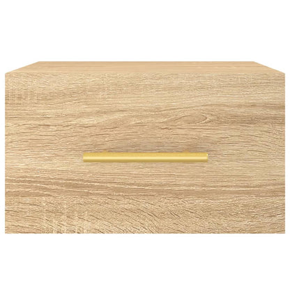 Nachtkastjes Wandgemonteerd 35X35X0 Cm Kleur 1 2 Sonoma eiken