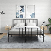 Nachtkastjes Wandgemonteerd 35X35X20 Cm Kleur 1 Sonoma eiken
