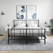 Nachtkastje wandgemonteerd 35x35x20 cm wit (2 stuks)
