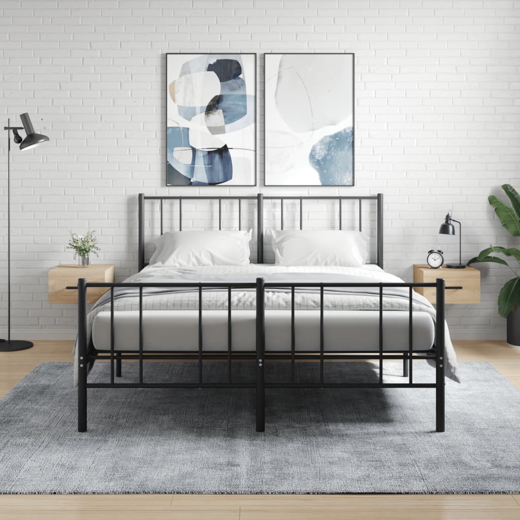 Nachtkastjes Wandgemonteerd 35X35X20 Cm Kleur 1 Sonoma eiken