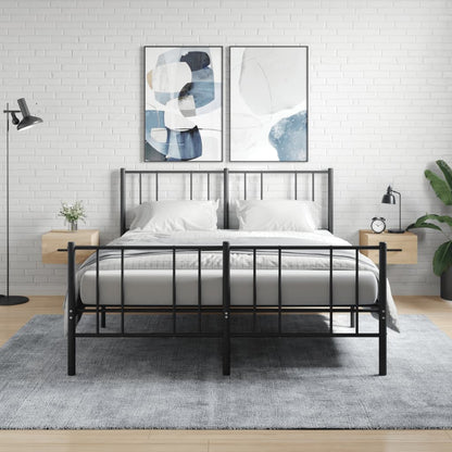 Nachtkastjes Wandgemonteerd 35X35X20 Cm Kleur 1 Sonoma eiken