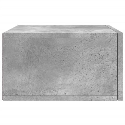 Nachtkastje Wandgemonteerd 35X35X20 Cm Betongrijs
