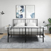 Nachtkastje wandgemonteerd 35x35x20 cm wit (2 stuks)