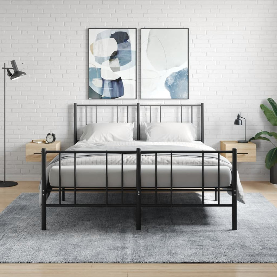 Nachtkastjes Wandgemonteerd 35X35X20 Cm Kleur 1 Sonoma eiken