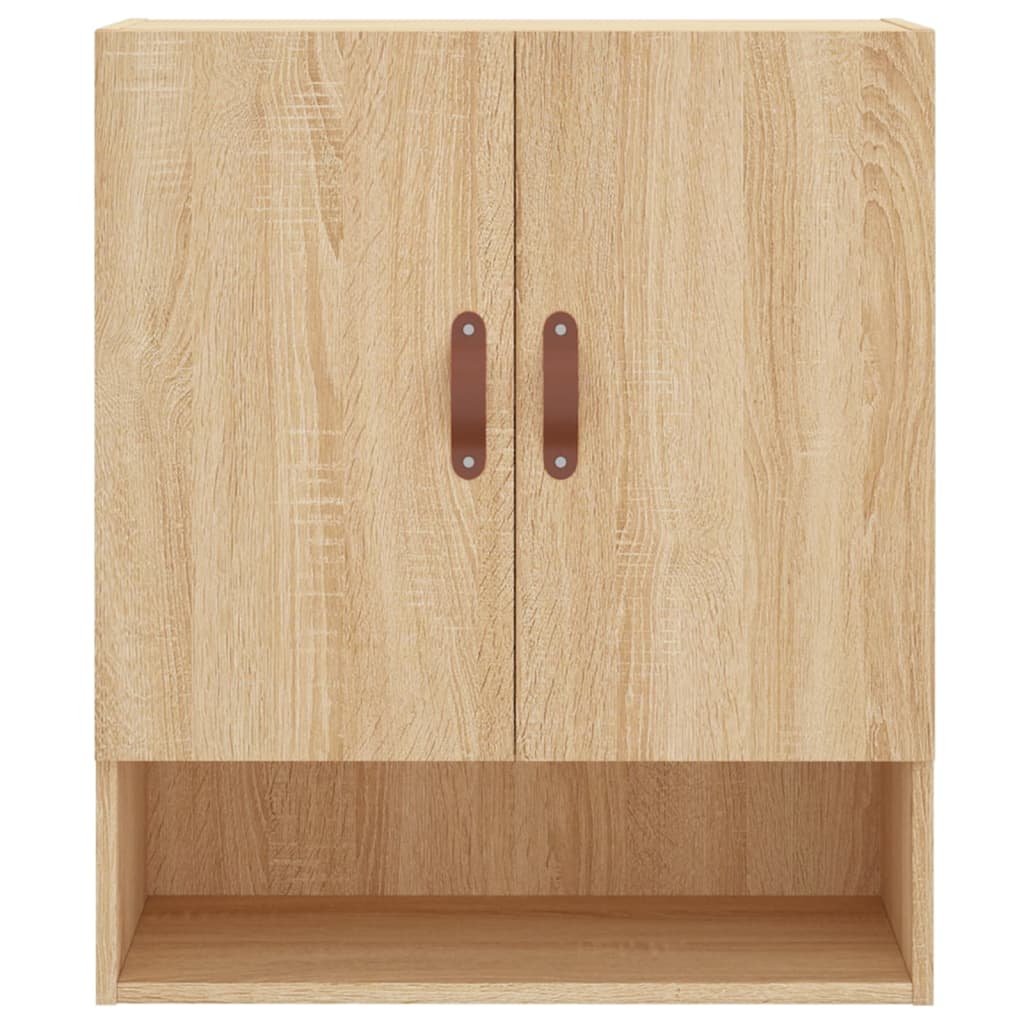 Wandkast 60X31X70 Cm Bewerkt Hout Kleurig Sonoma eiken