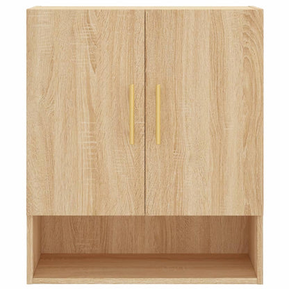 Wandkast 60X31X70 Cm Bewerkt Hout Kleurig Sonoma eiken