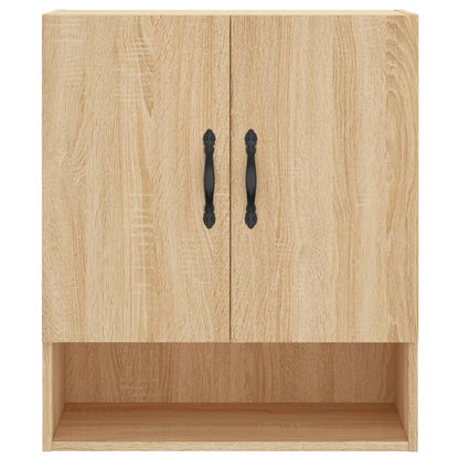 Wandkast 60x31x70 cm bewerkt hout sonoma eikenkleurig