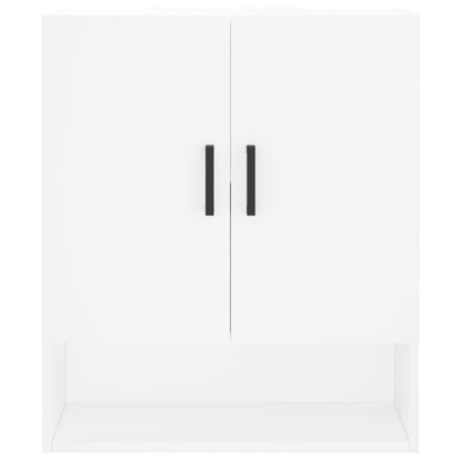 Wandkast 60X31X70 Cm Bewerkt Hout Wit