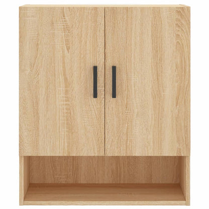 Wandkast 60X3X70 Cm Bewerkt Hout Kleurig 1 Sonoma eiken