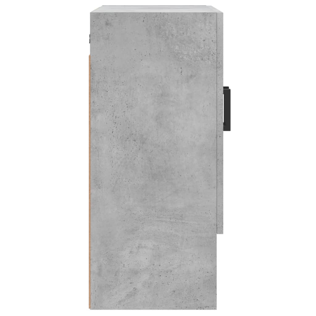 Wandkast 60x31x70 cm bewerkt hout betongrijs