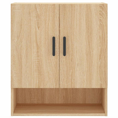 Wandkast 60X31X70 Cm Bewerkt Hout Kleurig Sonoma eiken