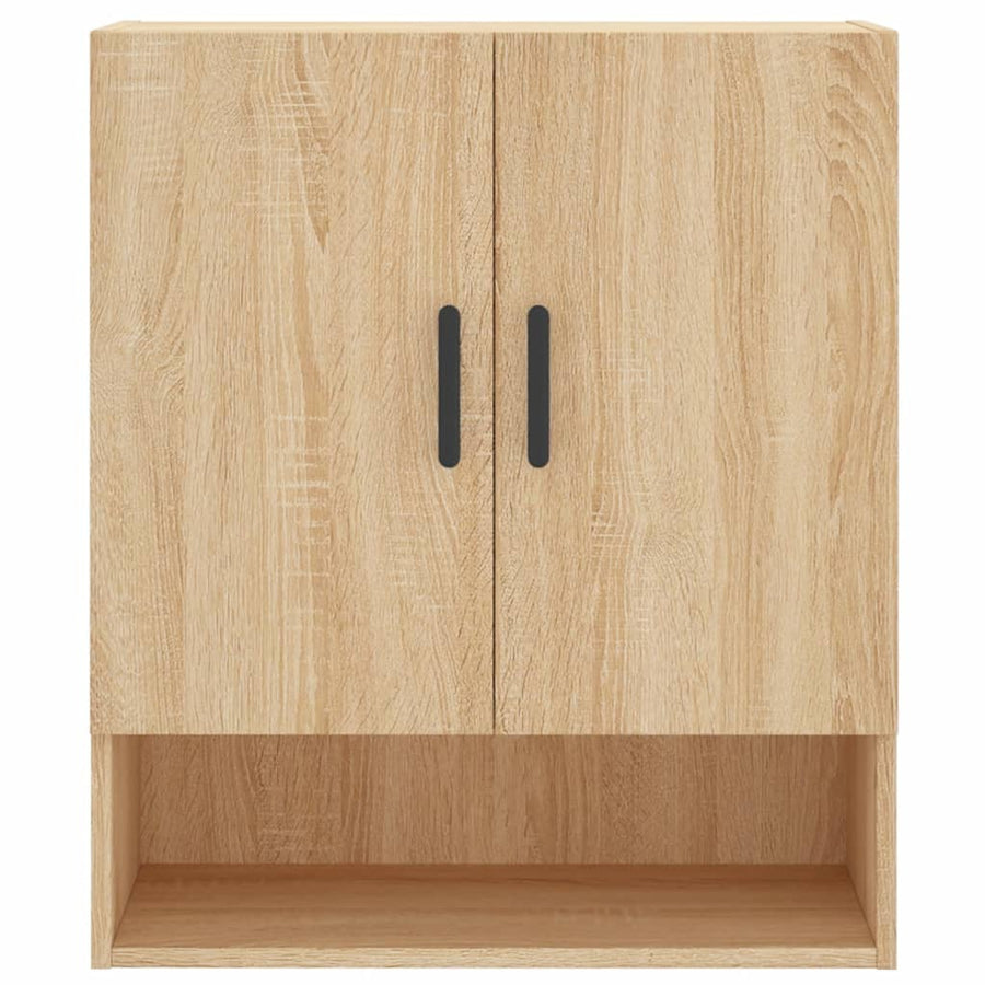 Wandkast 60X31X70 Cm Bewerkt Hout Kleurig Sonoma eiken
