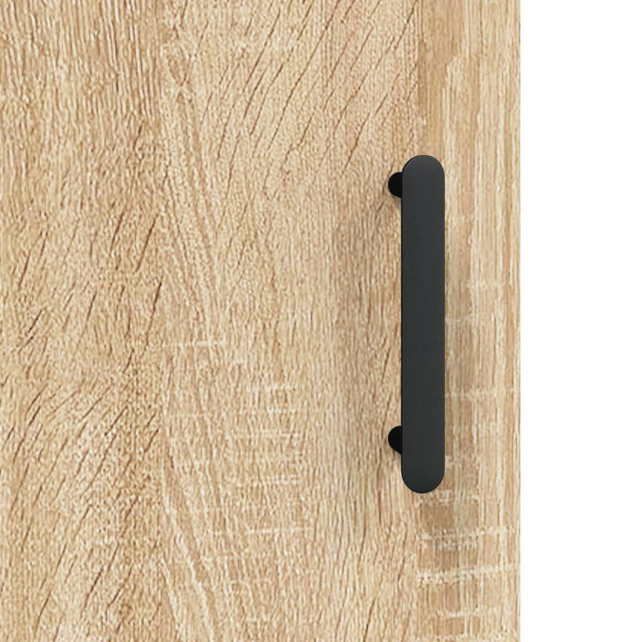 Wandkast 60X31X70 Cm Bewerkt Hout Kleurig Sonoma eiken