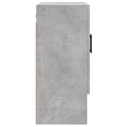 Wandkast 60X31X70 Cm Bewerkt Hout Betongrijs