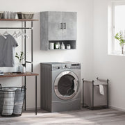 Wandkast 60x31x70 cm bewerkt hout betongrijs
